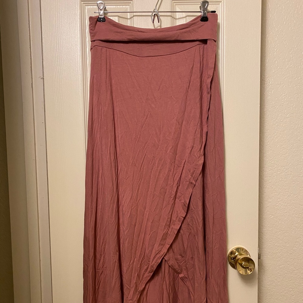 Wrap Maxi Skirt